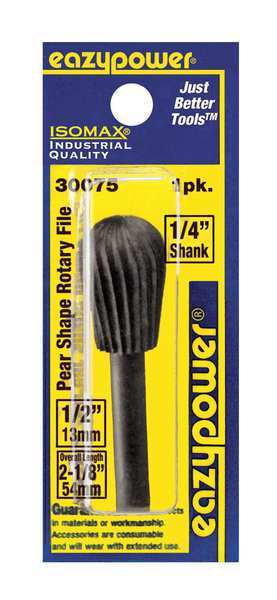 Pear Shaped Rotary File, 5/8 in., 1 pcs.