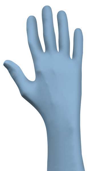 Cleanroom Gloves, Nitrile, XS, PK50