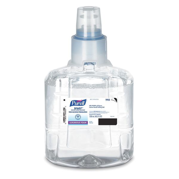 SF607â¢ Hand Sanitizer, Foam, 1200mL LTX-12 Refill, PK2