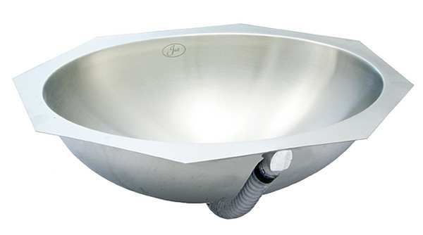Sink, SS, 15-1/4inL x 21-1/2inW x 6inH