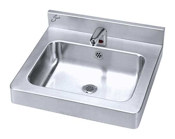 Sink, SS, 18inL x 20inW x 5inH, 18 ga