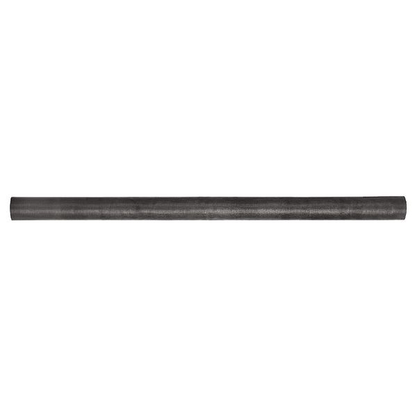 Door and Window Screen, Fiberglass, 60 in W, 100 ft L, 0.011 in Wire Dia, Charcoal
