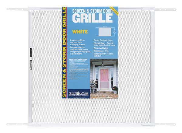 Screen Door Grille, 24 in W, 36 in L