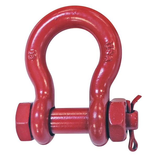 Anchor Shackle, Carbon Steel, 24,000 lb.