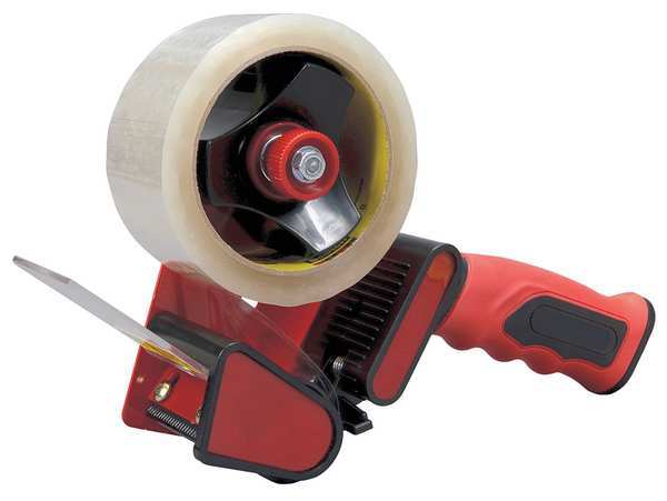Carton Sealing Tape Dispenser, Pstl, 3 in.