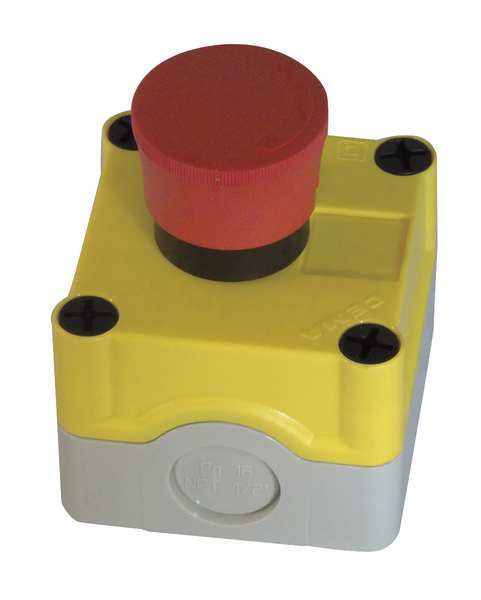 Push Buttn Cntrol Station, Emergency Stop