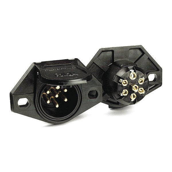 Socket, Split Pin, 7-Pole