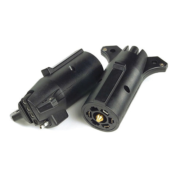 Adapter, 7 Pole Round to 5 Pole Flat