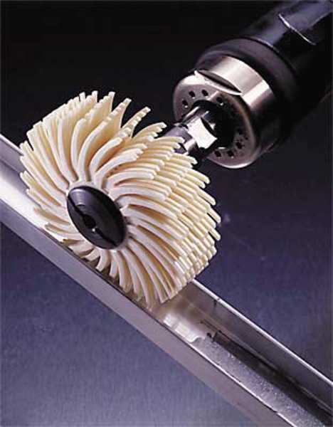 Radial Bristle Disc, SR, 2 In Dia, PK40