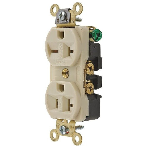 Receptacle, Duplex, 5-20R, 6-20R, 125/250V