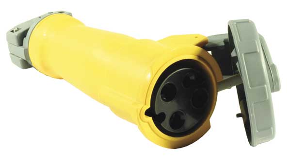 IEC Pin and Sleeve Connector, 60A, 125V