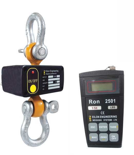 Crane Dynamometer, Steel, 6 In. H