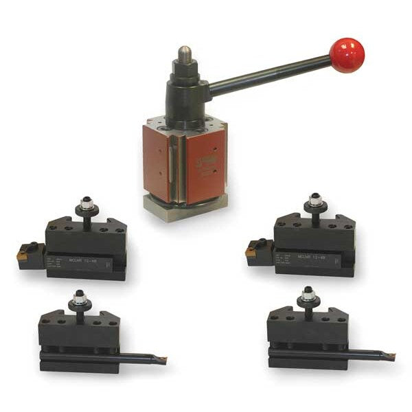 Tool Post & Holder Set, 5 PC, QITP60N