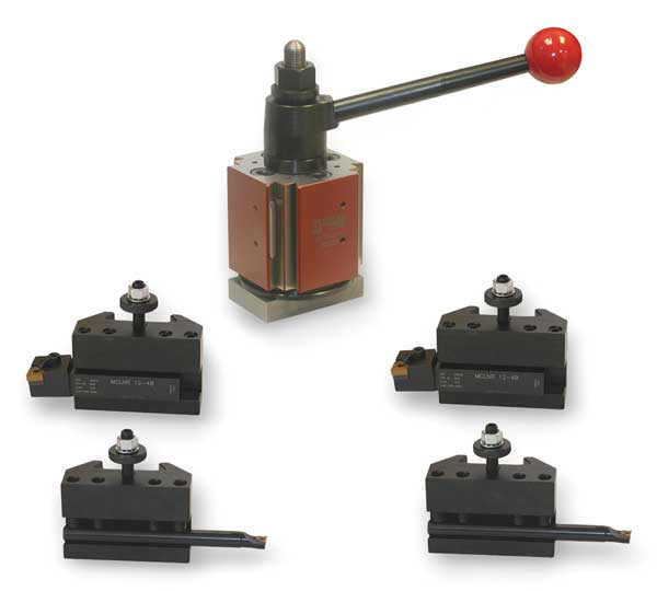 Tool Post & Holder Set, 5 PC, QITP50N