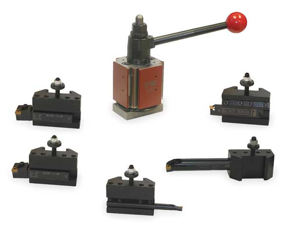 Tool Post & Holder Set, 6 PC, QITP60N