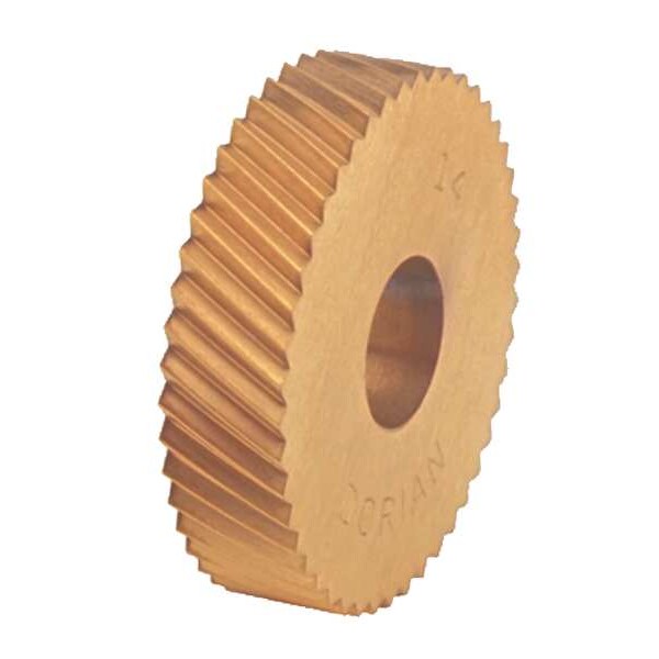 Knurl Wheel, M Series, RH DIAG, 1 In, 30 TPI
