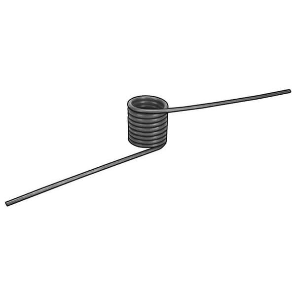 Torsion Spring, 180 Deg, 0.982 OD