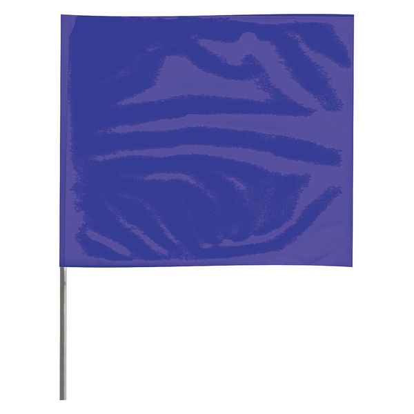 Marking Flag, Blue, Blank, Vinyl, PK100