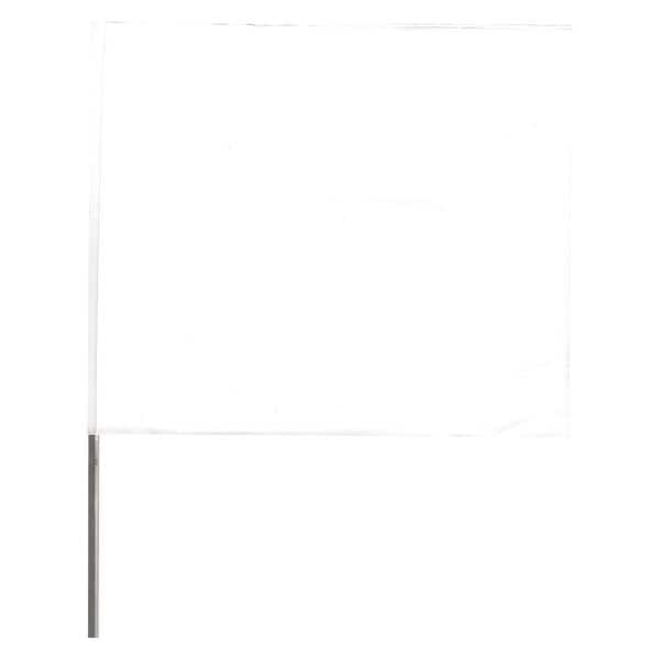 Marking Flag, Clear, Blank, Vinyl, PK100