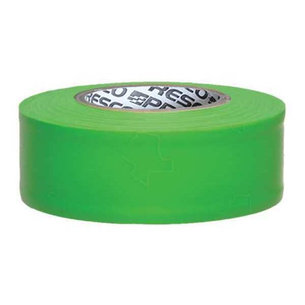 Texas Flagging Tape, Green Glo, 150 ft