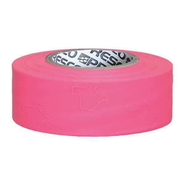 Texas Flagging Tape, Pnk, 300ft x 1-3/16In