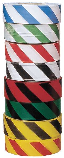 Flagging Tape, White/Blue, 300ft x 1-3/8In