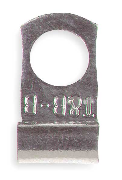 22-14 AWG Non-Insulated Ring Terminal #10 Stud PK100