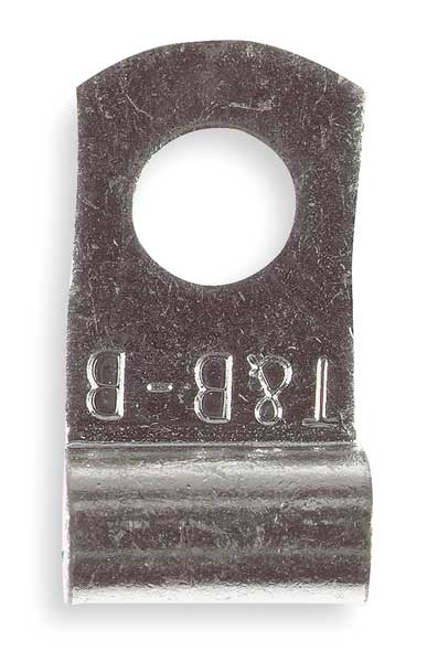 22-14 AWG Non-Insulated Ring Terminal #6 Stud PK100