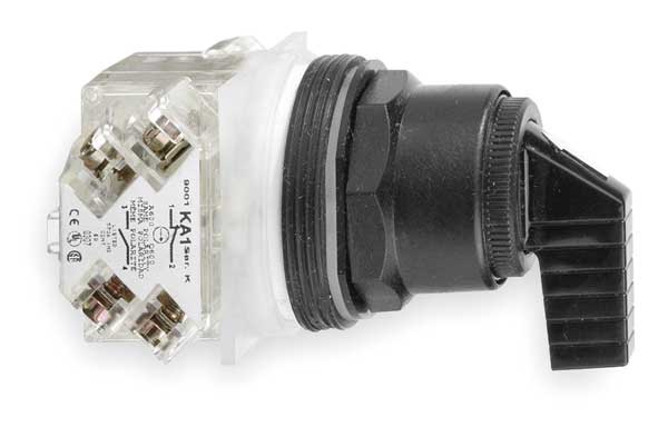 Non-Illum Selectr Swtch, 30mm, 3 Pos, E Lvr