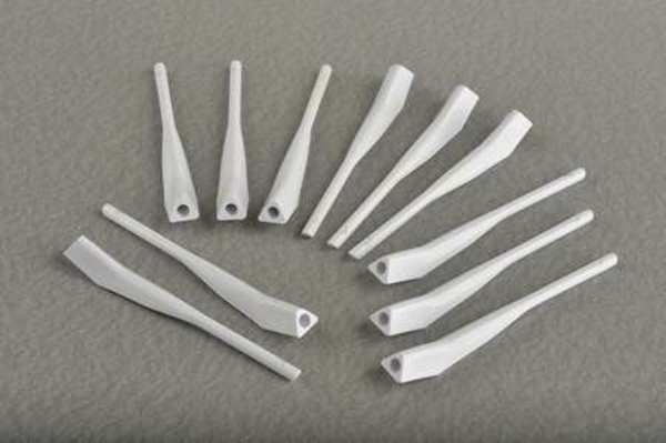 Lab Rack Test Tube, Peg 4 In, Nylon, PK11