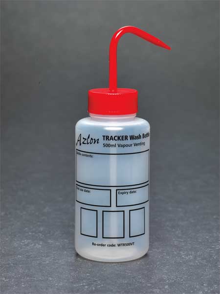 Translucent, Wash Bottle 500mL, 5 Pack