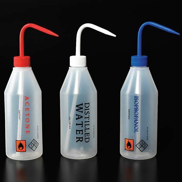 Translucent, Wash Bottle, 5 Pack