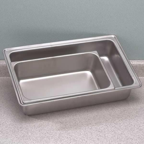 Dimpled Pan 13.5 Qt 4X12 3/4X20 3/4, SS