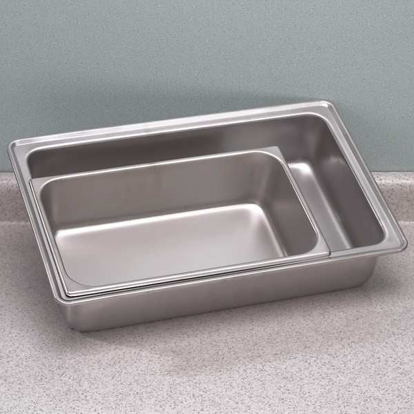 Dimpled Pan 6 1/8 Qt 6X12.75X4.25, SS