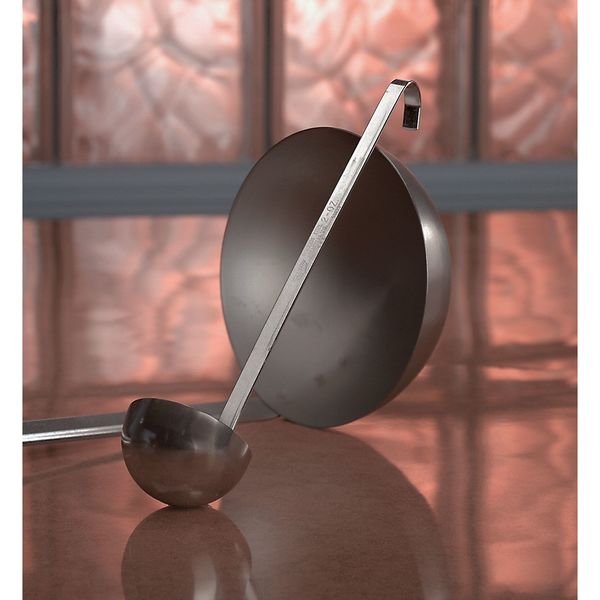 Ladle, 12 oz., 12-1/8 In, Stainless Steel