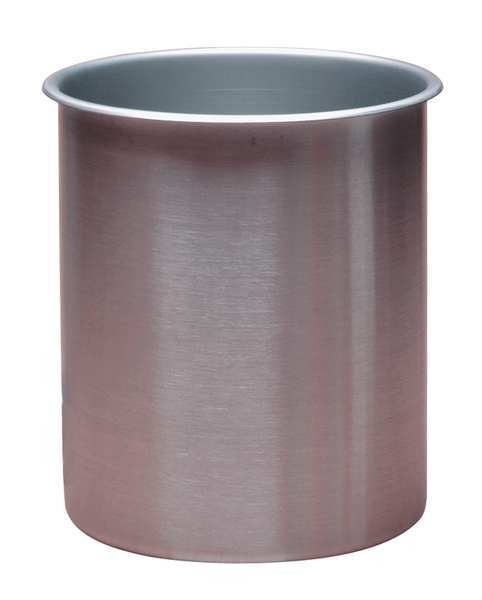 Rolled Beaker, 8-1/4 qt., Stainless Steel