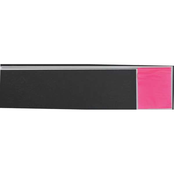 Marking Flag, Pink Glo, Blank, PVC, PK100
