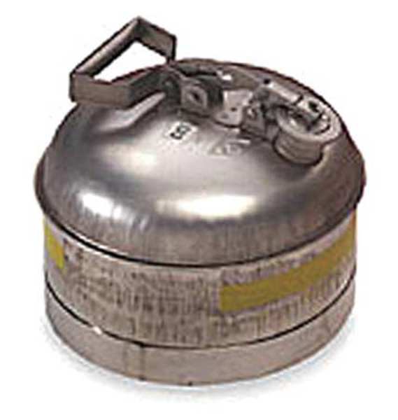 2-1/2 gal. Silver Stainless Steel Type I Safety Can for Flammables