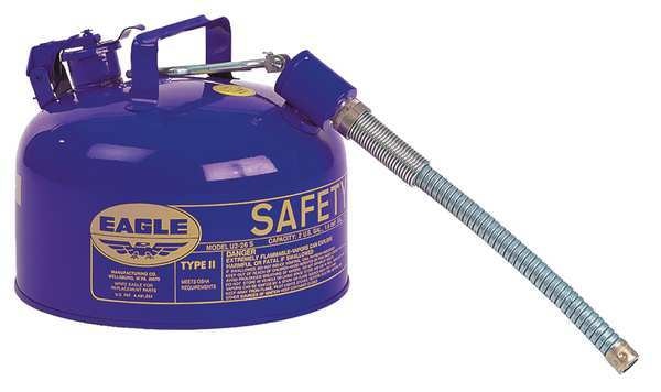2-1/2 gal. Blue Galvanized steel Type II Safety Can for Kerosene