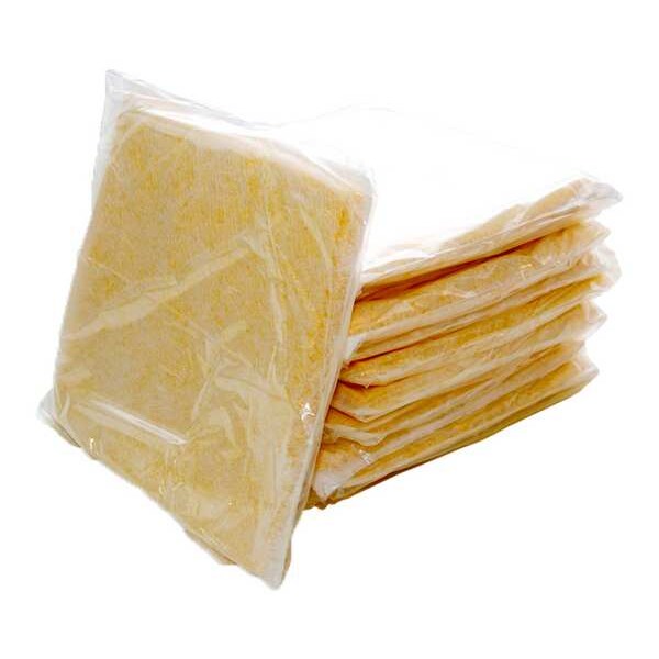 Sorbents, 6 gal. Harsh Chemicals Absorbed, Yellow, Polypropylene, 50 PK