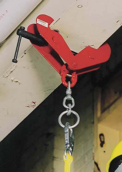 Beam Clamp, Up to 12-1/2 In L, Steel