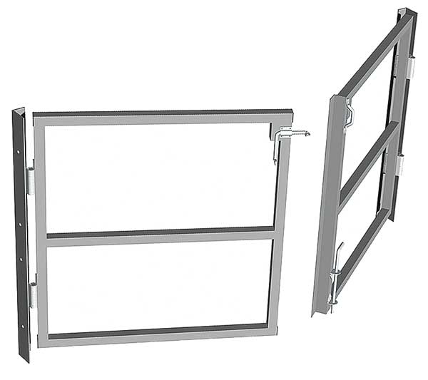 Swing Gate, 6 Ft Opening, H 42 In