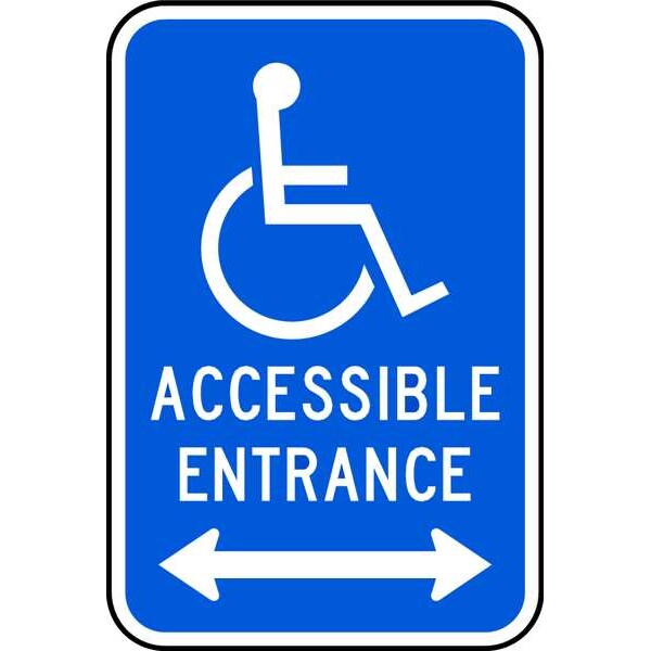 ADA Handicapped Parking Sign, 18