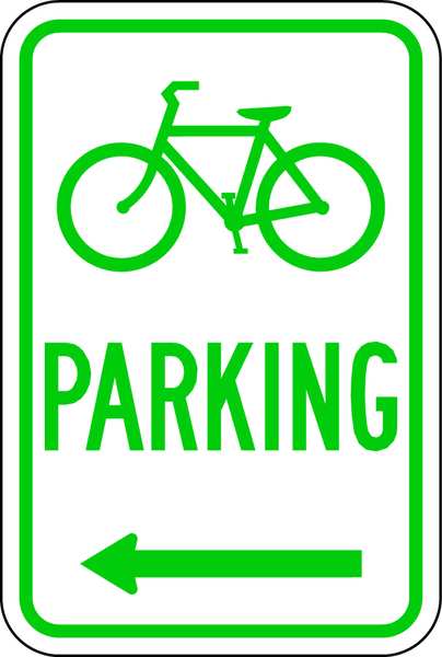 Bicycle Parking Sign, 18