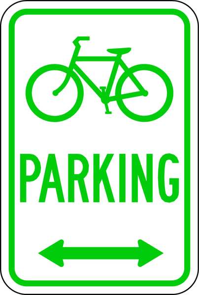 Bicycle Parking Sign, 18