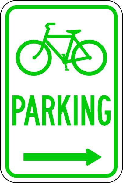 Bicycle Parking Sign, 18