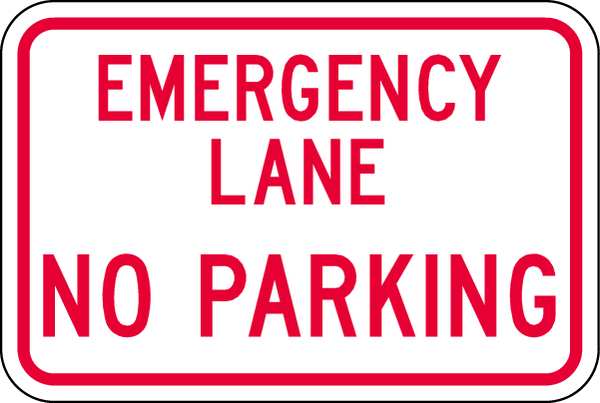 No Parking Sign, 24