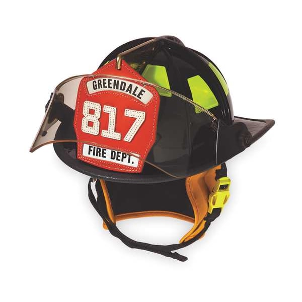 Fire Helmet, Red, Traditional
