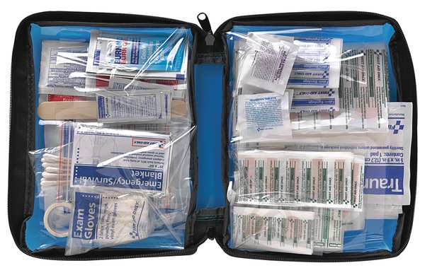 Bulk First Aid Kit, Fabric, 25 Person