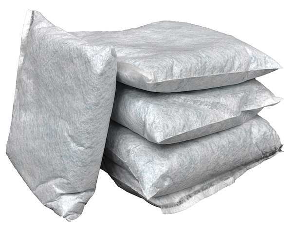 Sorbents, 10 gal. Universal Absorbed, Gray, Polypropylene, 20 PK
